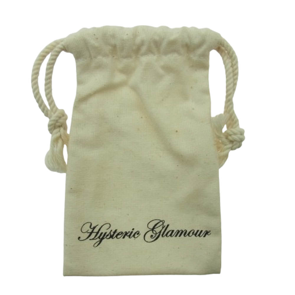 HYSTERIC GLAMOUR ヒステリックグラマー LEATHER BRAID BEAR ベア コンチョブレス ブラウン系【中古】