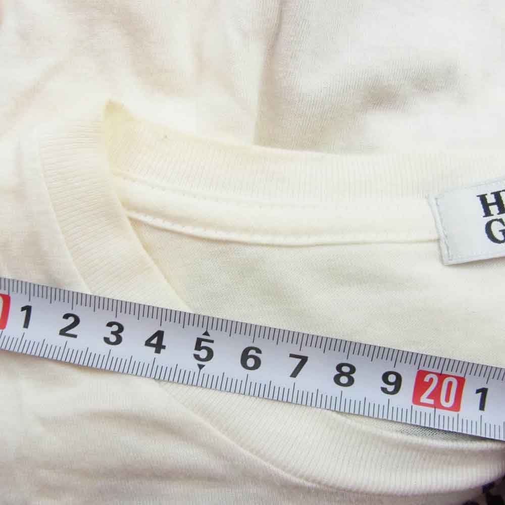 HYSTERIC GLAMOUR ヒステリックグラマー 16AW 0243CL16 GUITAR GIRL ギター ガール ロンT 長袖 Tシャツ ホワイト系 S【中古】