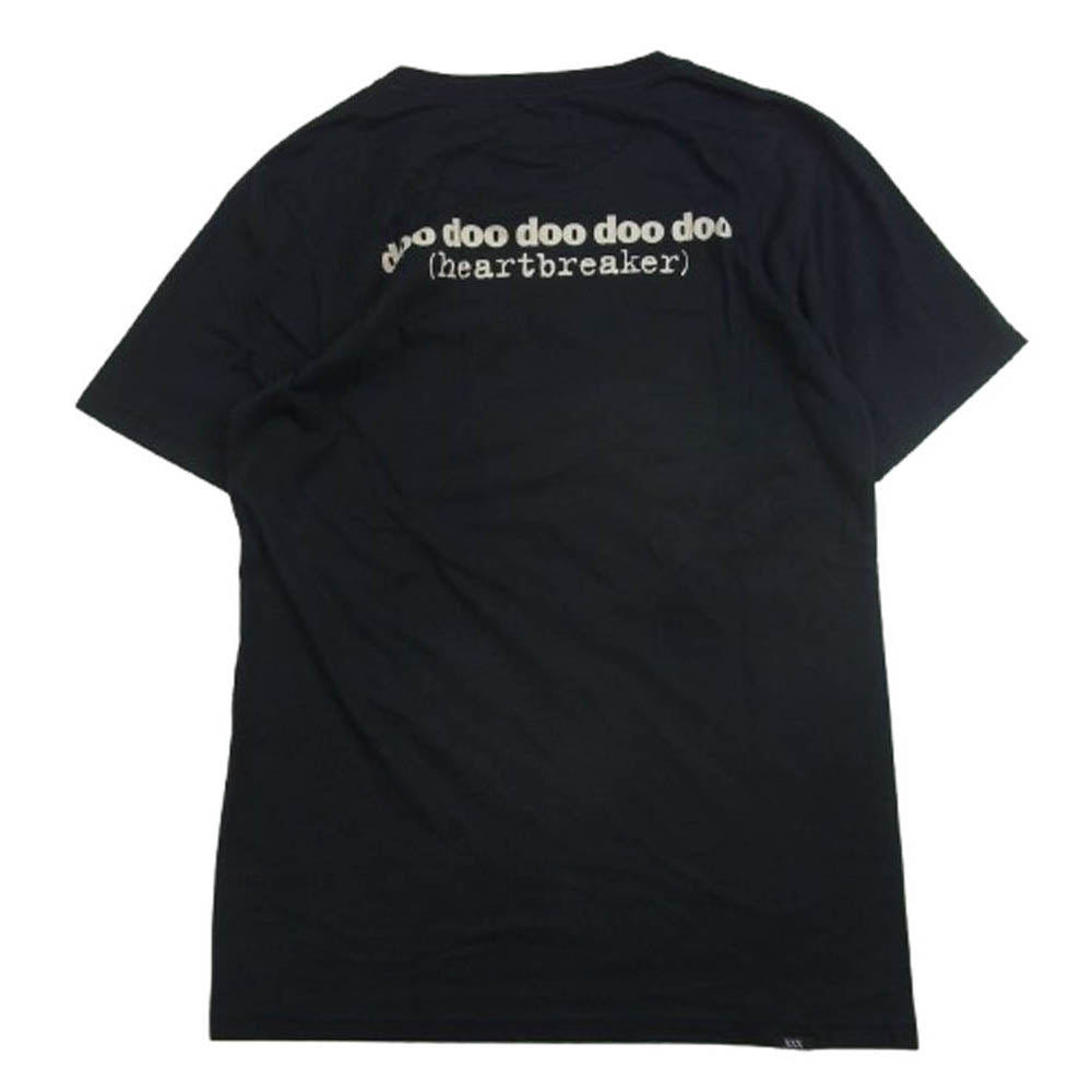 HYSTERIC GLAMOUR ヒステリックグラマー 0663CT09 XXX ROLLING STONES ローリング ストーンズ ミックジャガー プリント 半袖 Tシャツ ブラック系 S【中古】