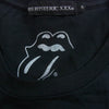 HYSTERIC GLAMOUR ヒステリックグラマー 0663CT09 XXX ROLLING STONES ローリング ストーンズ ミックジャガー プリント 半袖 Tシャツ ブラック系 S【中古】