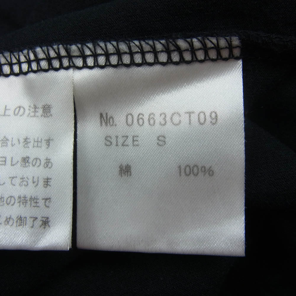 HYSTERIC GLAMOUR ヒステリックグラマー 0663CT09 XXX ROLLING STONES ローリング ストーンズ ミックジャガー プリント 半袖 Tシャツ ブラック系 S【中古】