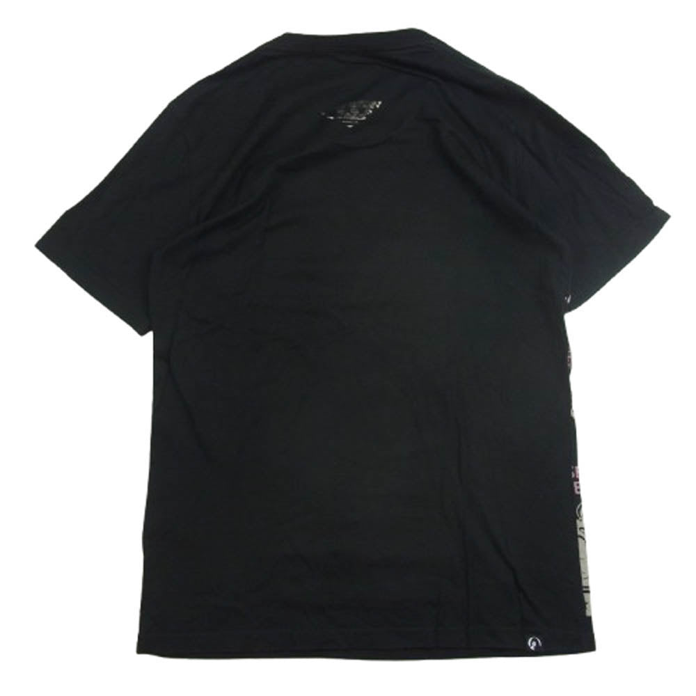 HYSTERIC GLAMOUR ヒステリックグラマー 0241CT10 Casino and restaurant ALL Over Print 半袖Ｔシャツ ブラック系 S【中古】