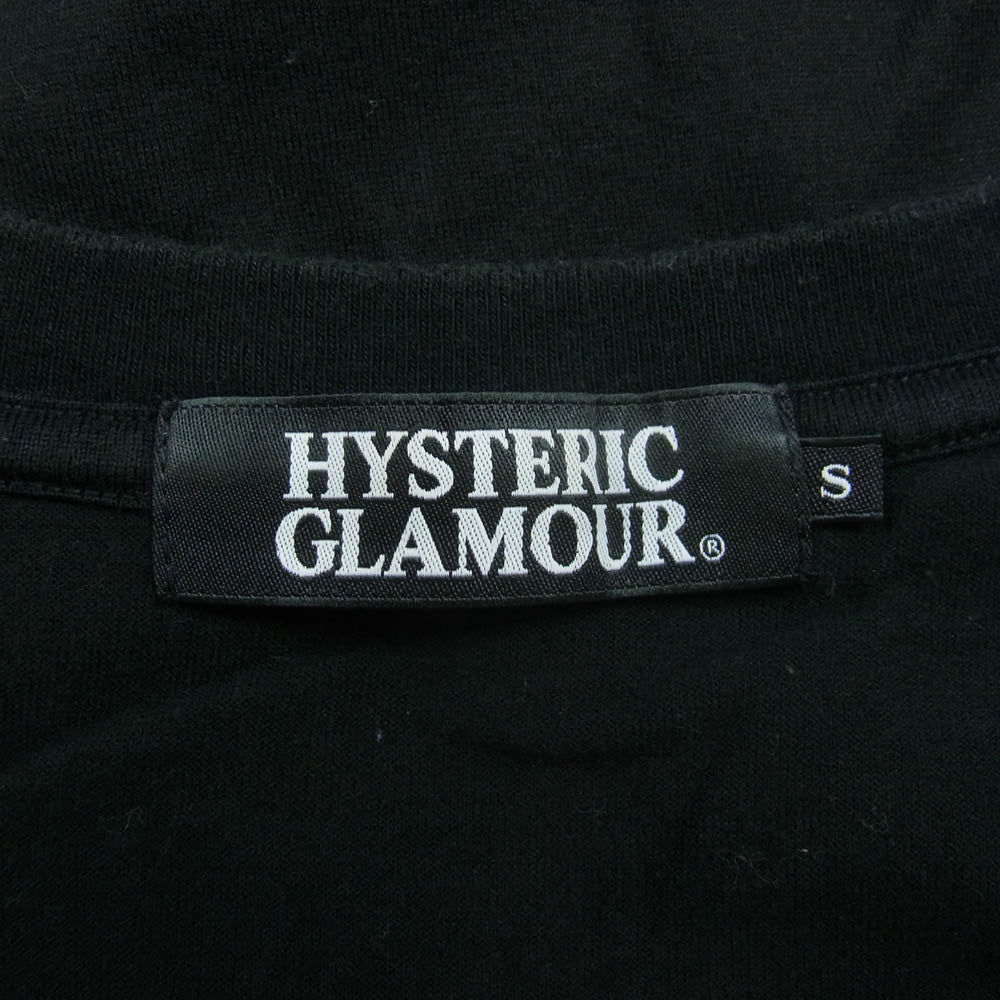 HYSTERIC GLAMOUR ヒステリックグラマー 0241CT10 Casino and restaurant ALL Over Print 半袖Ｔシャツ ブラック系 S【中古】