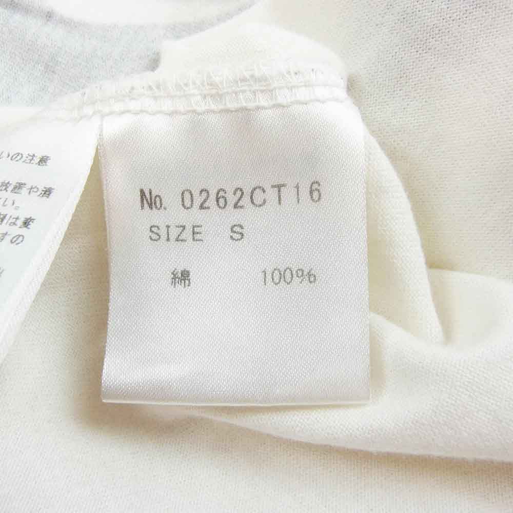 HYSTERIC GLAMOUR ヒステリックグラマー 16SS 0262CT16 ギター ガール ロゴ 半袖 Tシャツ ホワイト系 S【中古】