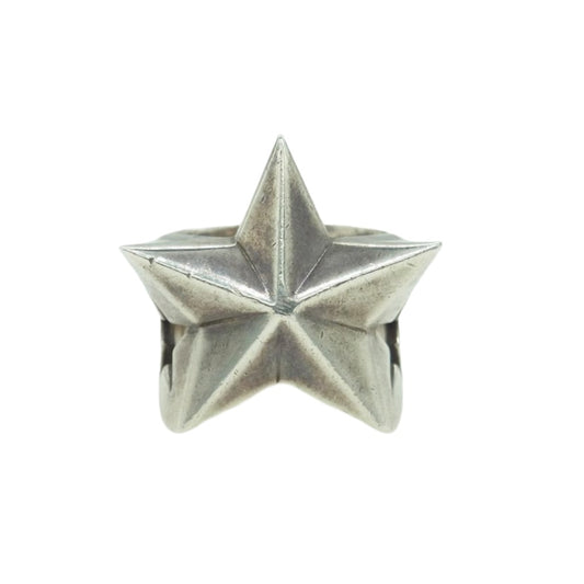MARBLES マーブルズ STAR PRIDE RING スター プライド シルバー リング シルバー系 2号【中古】