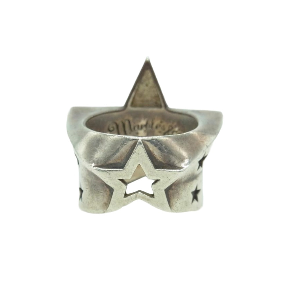 MARBLES マーブルズ STAR PRIDE RING スター プライド シルバー リング シルバー系 2号【中古】
