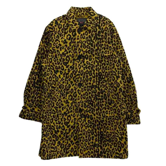 Supreme シュプリーム 21SS 02211ZI1024 HYSTERIC GLAMOUR Leopard Trench ヒステリックグラマー レオパード トレンチ コート S イエロー系 S【中古】