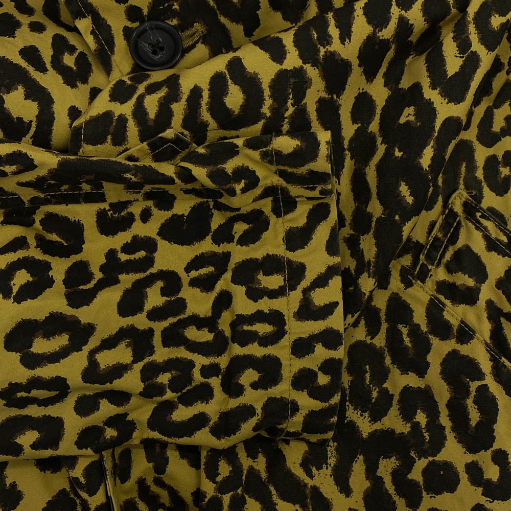 Supreme シュプリーム 21SS 02211ZI1024 HYSTERIC GLAMOUR Leopard Trench ヒステリックグラマー レオパード トレンチ コート S イエロー系 S【中古】