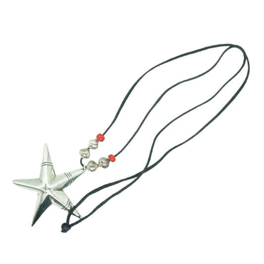 Cippy Crazy Horse シッピークレイジーホース STAR NECKLACE シッピー クレイジーホース・スター シルバー ネックレス シルバー系【中古】