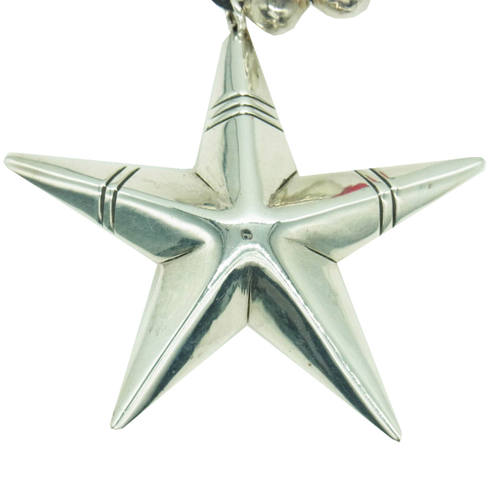 Cippy Crazy Horse シッピークレイジーホース STAR NECKLACE シッピー クレイジーホース・スター シルバー ネックレス シルバー系【中古】