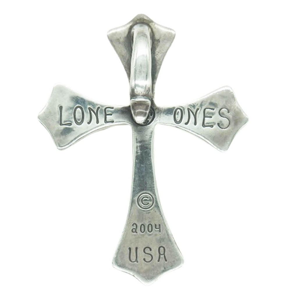 LONE ONES ロンワンズ Spread Eagle Cross Medium スプレッド イーグル クロス ミディアム シルバー ペンダント トップ シルバー系【中古】