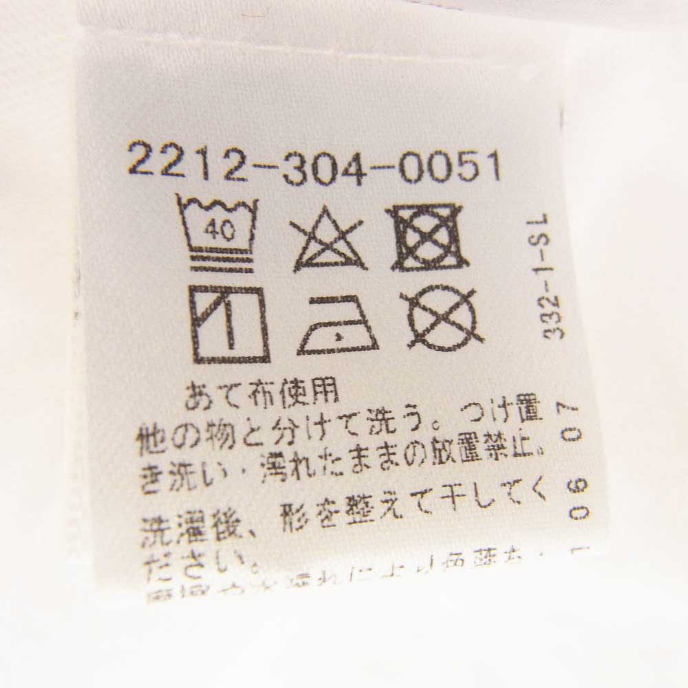 CHROME HEARTS クロムハーツ（原本無） Horseshoe S/S Tee ホースシューロゴ クルーネック ショートスリーブ カットソー 半袖 Tシャツ ホワイト系 M【中古】