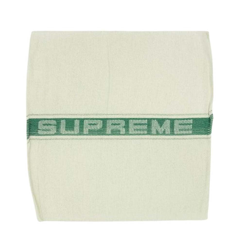 Supreme シュプリーム 25SS SHOP TOWEL ショップロゴタオル 3枚セット オフホワイト系 40×40 CM【極上美品】【中古】