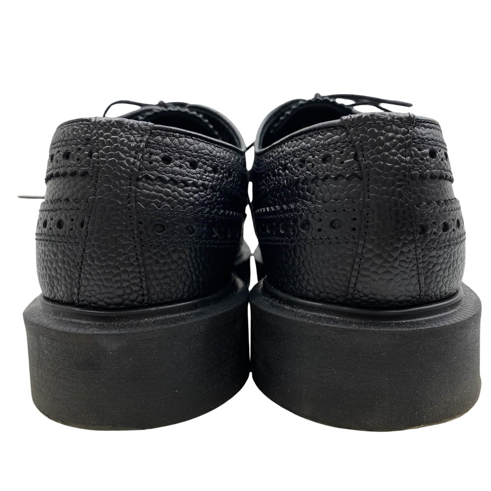 SOPHNET. ソフネット LOAKE ローク THE ROYAL BROGUES グレインレザー フルグローブ ウィングチップ シューズ ブラック系 26cm【中古】