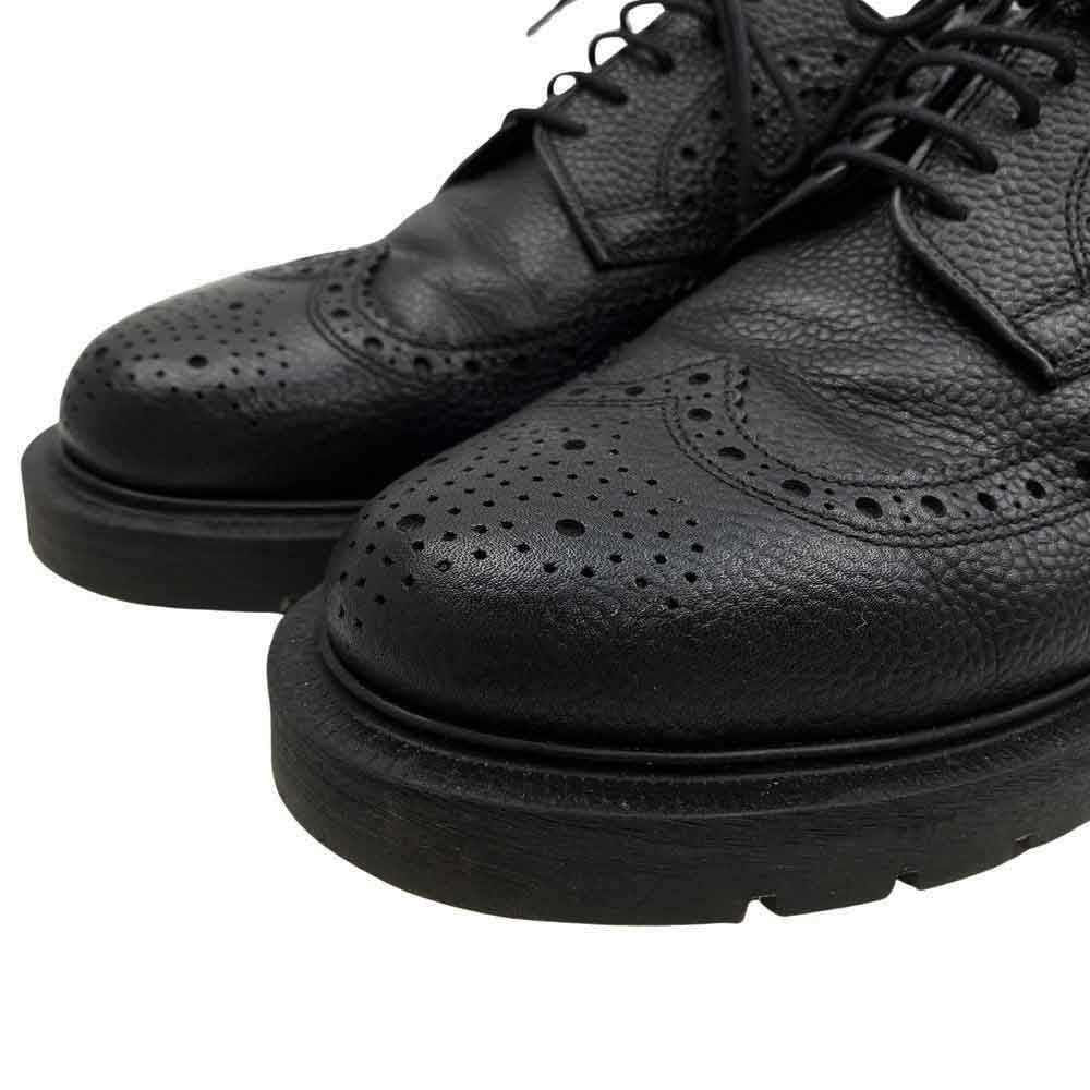 SOPHNET. ソフネット LOAKE ローク THE ROYAL BROGUES グレインレザー フルグローブ ウィングチップ シューズ ブラック系 26cm【中古】