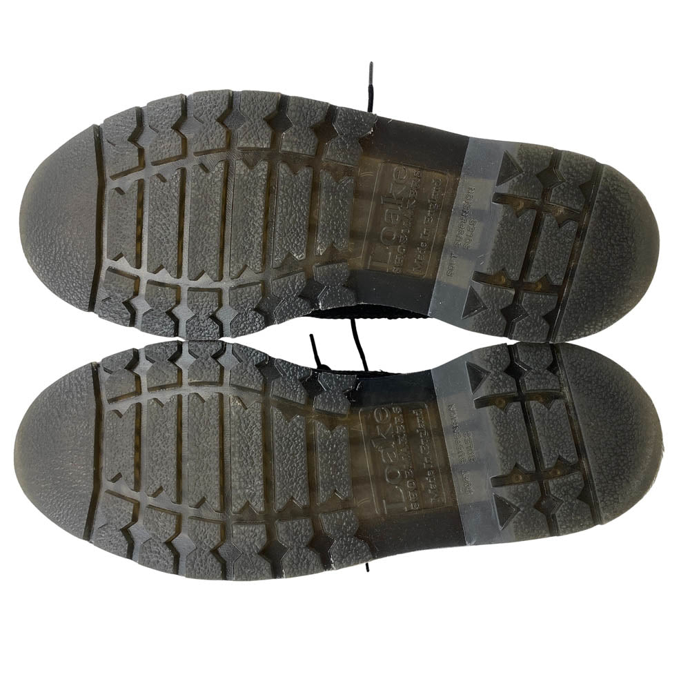 SOPHNET. ソフネット LOAKE ローク THE ROYAL BROGUES グレインレザー フルグローブ ウィングチップ シューズ ブラック系 26cm【中古】