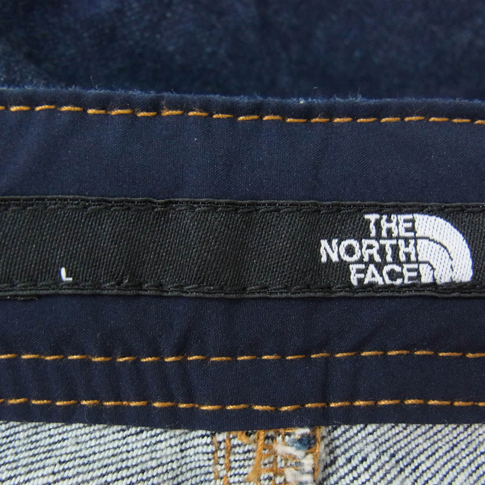 THE NORTH FACE ノースフェイス NB42006 Denim Climbing Shorts デニム クライミング ショーツ インディゴブルー系 L【美品】【中古】