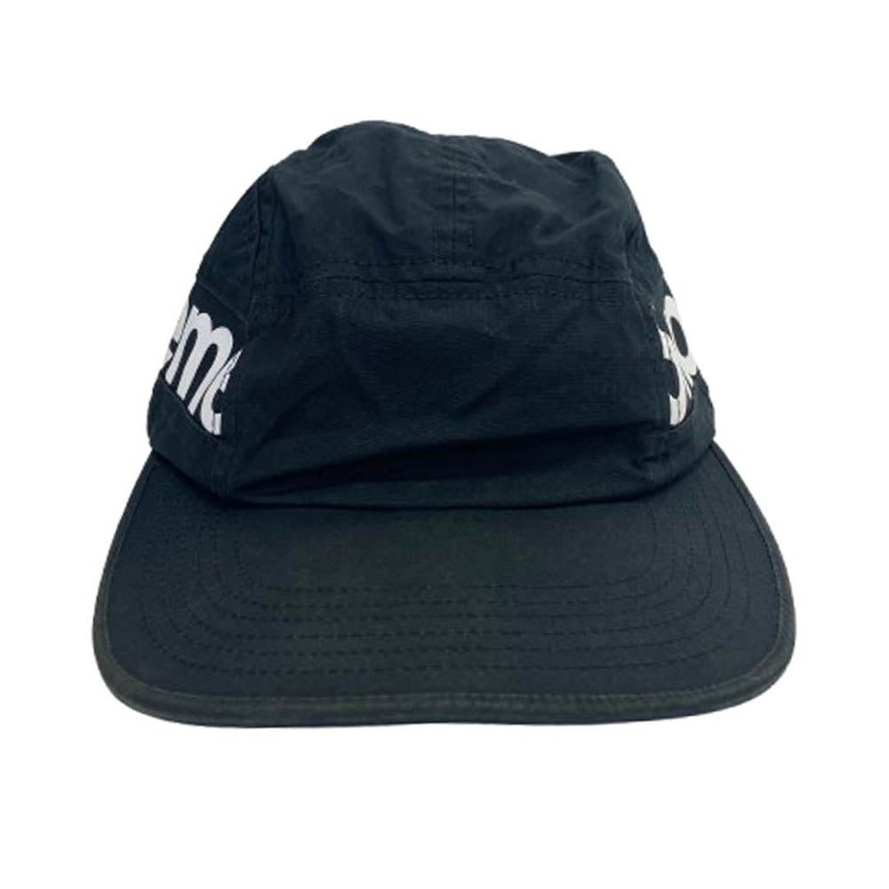 Supreme シュプリーム 18SS Side Panel Camp Cap サイドパネル キャンプ キャップ 帽子 ブラック系【中古】