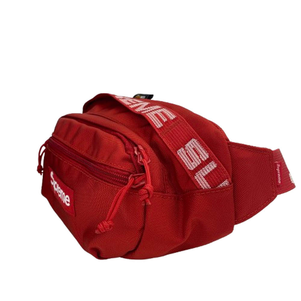 Supreme シュプリーム 18SS Waist Bag ボックスロゴ ウエストバッグ レッド系【中古】
