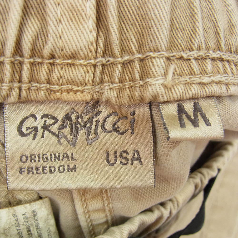 Gramicci グラミチ 19625 コットン クライミング ショーツ ハーフパンツ ベージュ系 M【中古】