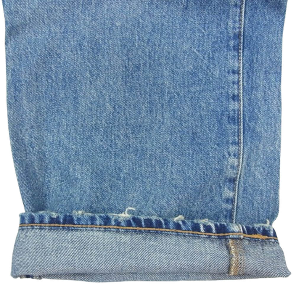 GAP ギャップ 90s LOOSE FIT DENIM ダメージ加工 ルーズフィット デニムパンツ ジーンズ インディゴブルー系 33【中古】
