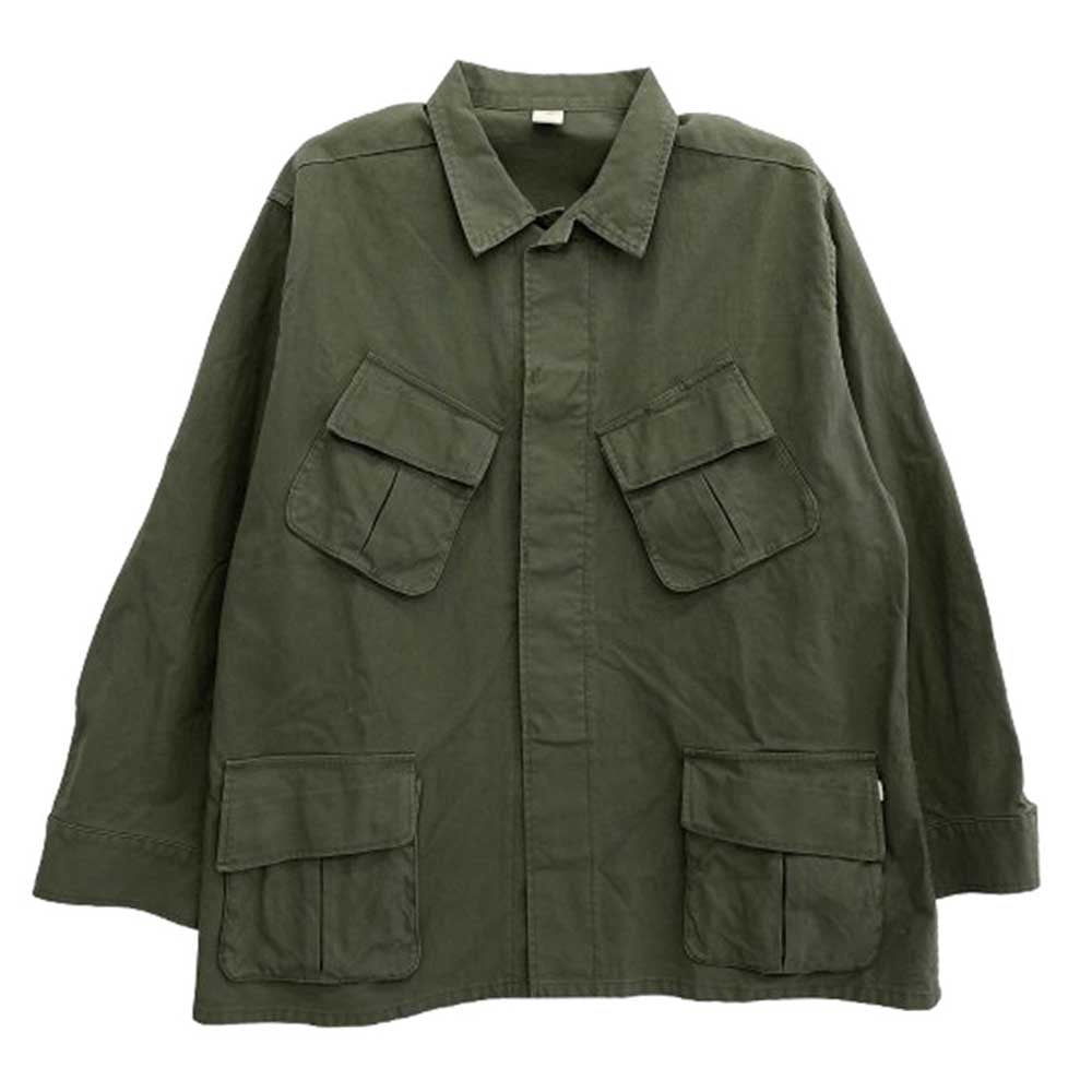 オヴィー 044 ジャングルファティーグ ダック ジャケット カバーオール カーキ系 XL【中古】