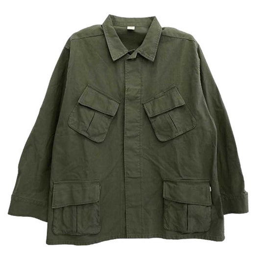 オヴィー 044 ジャングルファティーグ ダック ジャケット カバーオール カーキ系 XL【中古】
