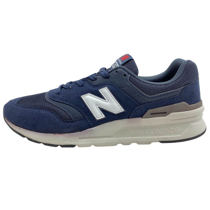 NEW BALANCE ニューバランス CM997HLX スエード ローカット スニーカー ダークネイビー系 28cm【中古】