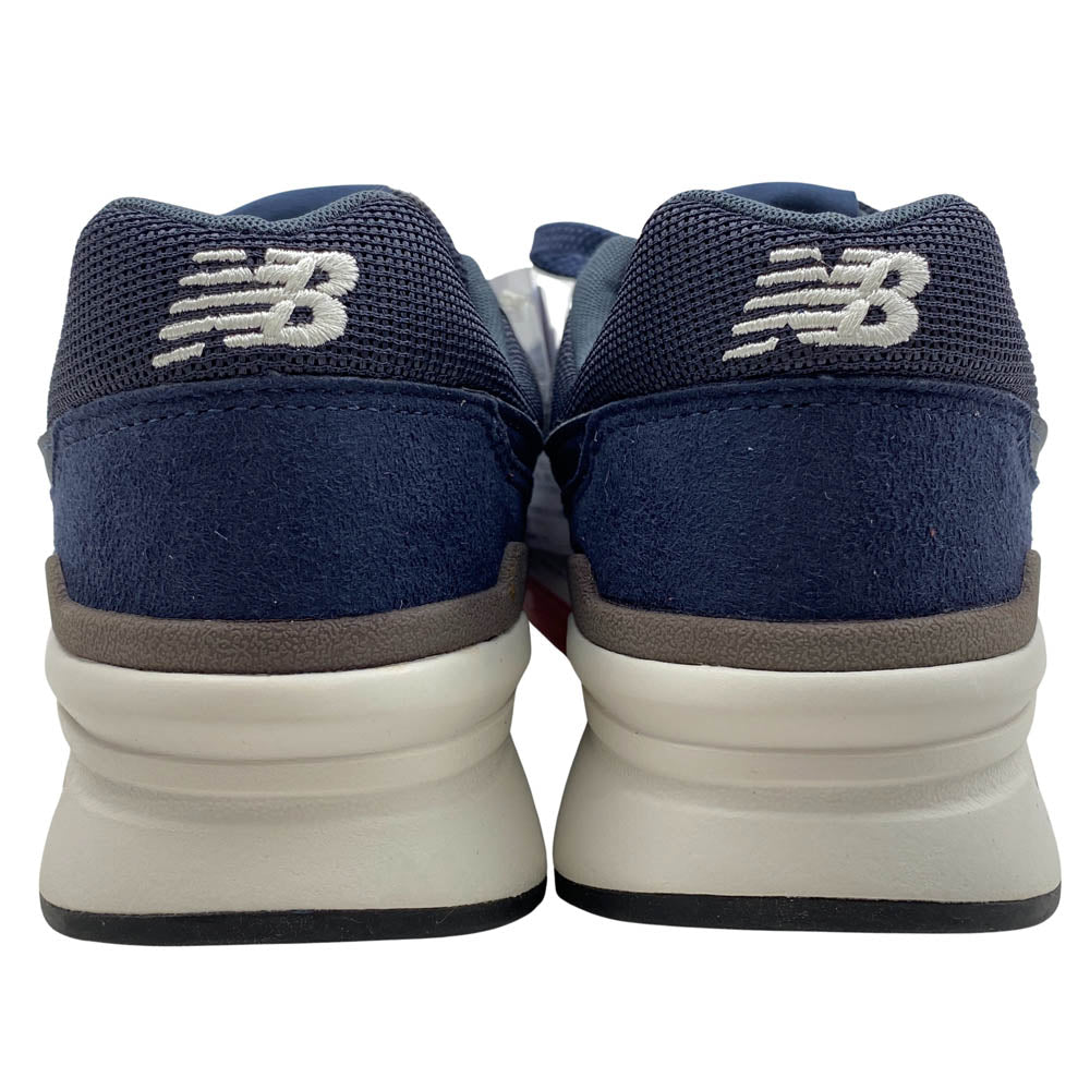 NEW BALANCE ニューバランス CM997HLX スエード ローカット スニーカー ダークネイビー系 28cm【中古】