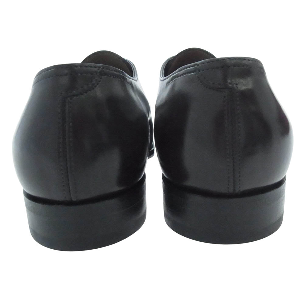 John Lobb ジョンロブ ASHILL RG アシール モンクストラップ オックスフォードカーフ ドレスシューズ ダークブラウン系 8E【中古】