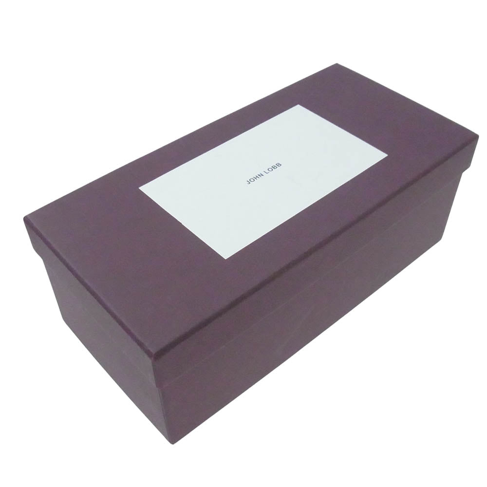 John Lobb ジョンロブ ASHILL RG アシール モンクストラップ オックスフォードカーフ ドレスシューズ ダークブラウン系 8E【中古】