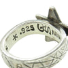 Cody Sanderson コディサンダーソン SMALL STAR&CAT SCRATHSQUARE RING スモール スター&キャット スクラッチスクエア リング シルバー系 11号【中古】