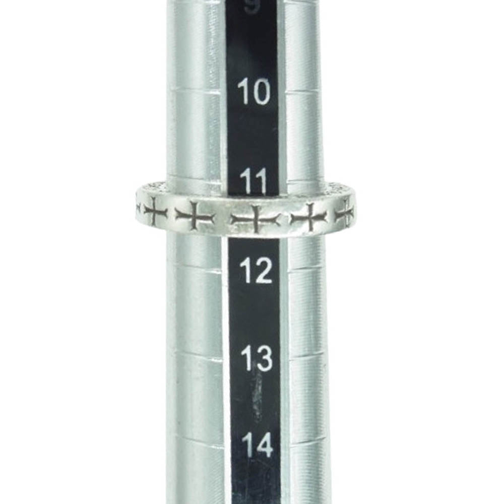 CHROME HEARTS クロムハーツ（原本無） 3ｍｍ SPACER FUCK YOU ファックユー スペーサー リング シルバー系 JP約11.5号【中古】