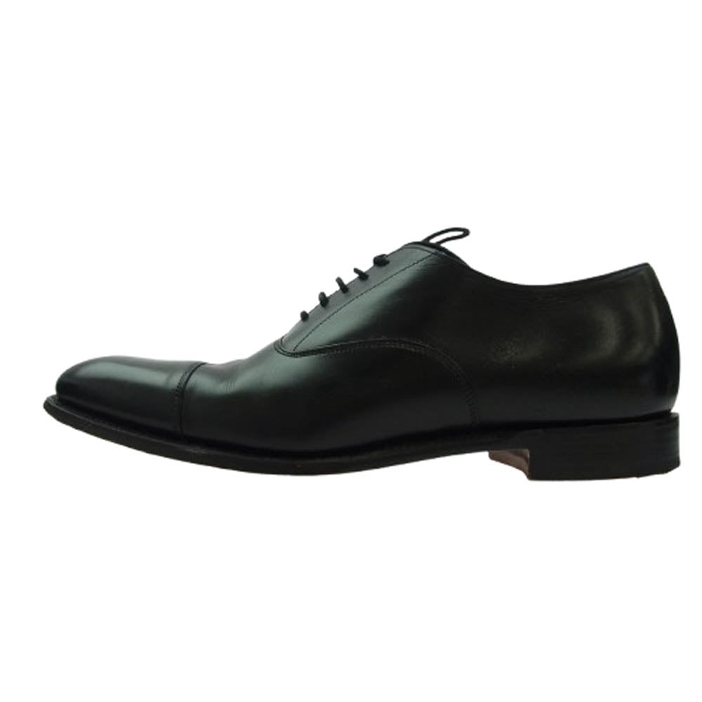 JOSEPH CHEANEY ジョセフチーニー H009474 LIME ライム ストレートチップ キャップトゥ ダイナイトソール ビジネスシューズ ドレスシューズ ブラック系 8.5【中古】