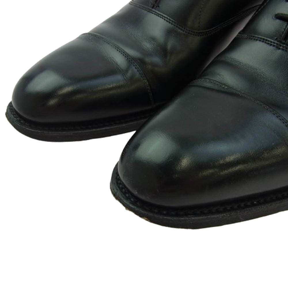 JOSEPH CHEANEY ジョセフチーニー H009474 LIME ライム ストレートチップ キャップトゥ ダイナイトソール ビジネスシューズ ドレスシューズ ブラック系 8.5【中古】