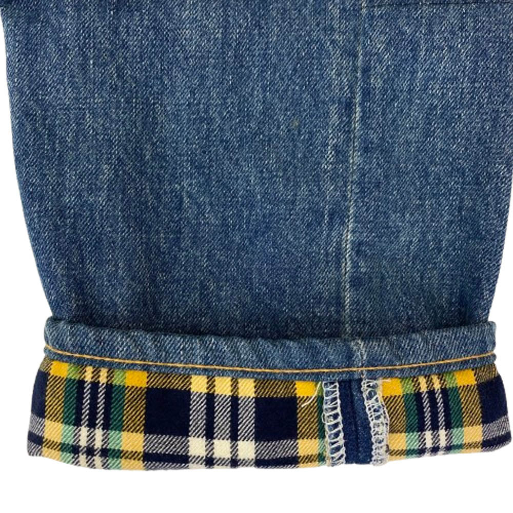 JUNYA WATANABE COMME des GARCONS MAN ジュンヤワタナベコムデギャルソンマン AD2009 WE-P909 LEVIS リーバイス 505 Wネーム 再構築 デニムパンツ ジーンズ インディゴブルー系 XS【中古】