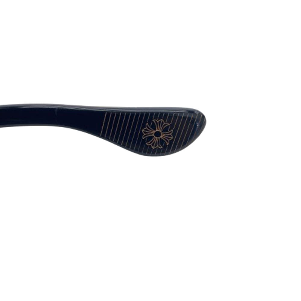 CHROME HEARTS クロムハーツ（原本無） BK-18KGP BOX OFFICER ダガー テンプル サングラス アイウェア 56□19-144 フレーム：ブラック系 56□19-144【中古】