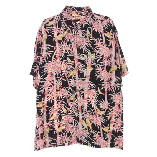 SUN SURF サンサーフ SS38039 SPARROW'S HIDEOUT BAMBOO アロハ ハワイアン シャツ マルチカラー系 L【美品】【中古】