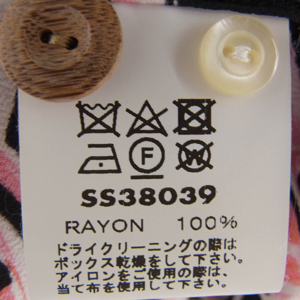 SUN SURF サンサーフ SS38039 SPARROW'S HIDEOUT BAMBOO アロハ ハワイアン シャツ マルチカラー系 L【美品】【中古】