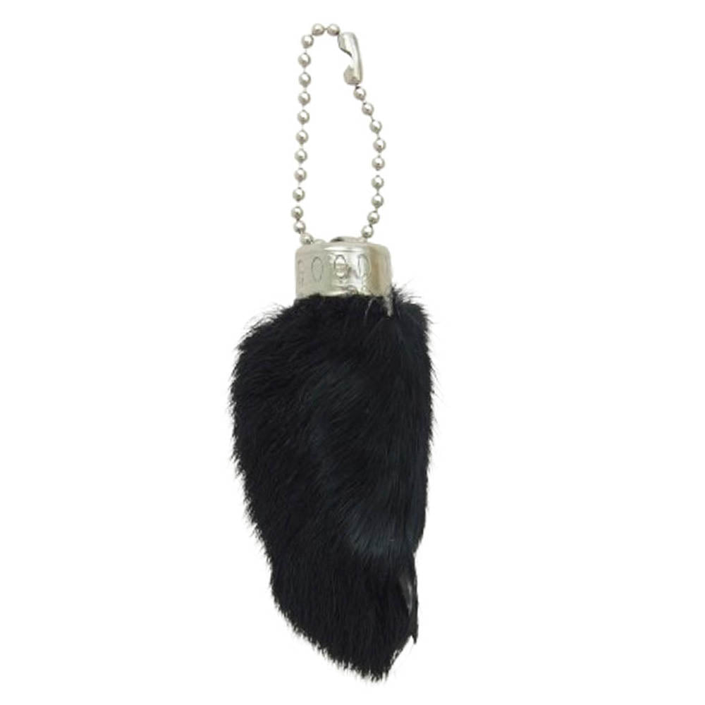 BUCO ブコ BA25101 RABBIT FOOT KEY CHAIN ラビットフット キーホルダー キーチェーン ブラック系【中古】