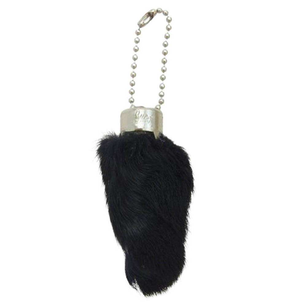 BUCO ブコ BA25101 RABBIT FOOT KEY CHAIN ラビットフット キーホルダー キーチェーン ブラック系【中古】