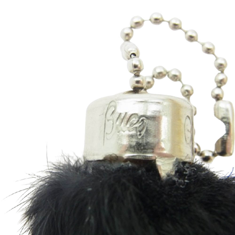 BUCO ブコ BA25101 RABBIT FOOT KEY CHAIN ラビットフット キーホルダー キーチェーン ブラック系【中古】