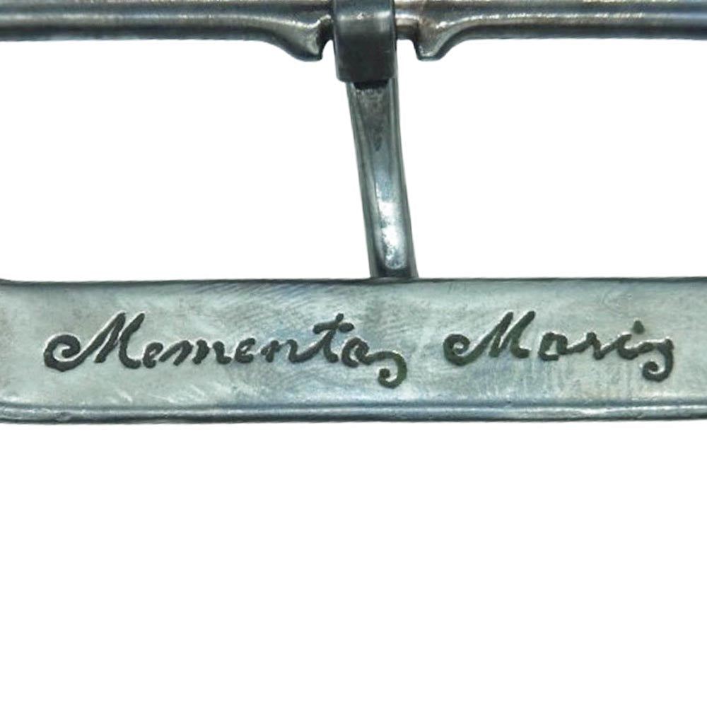GALCIA ガルシア GBS-V001B BRASS BUCKLE ブラス スクエア バックル シルバー系【中古】