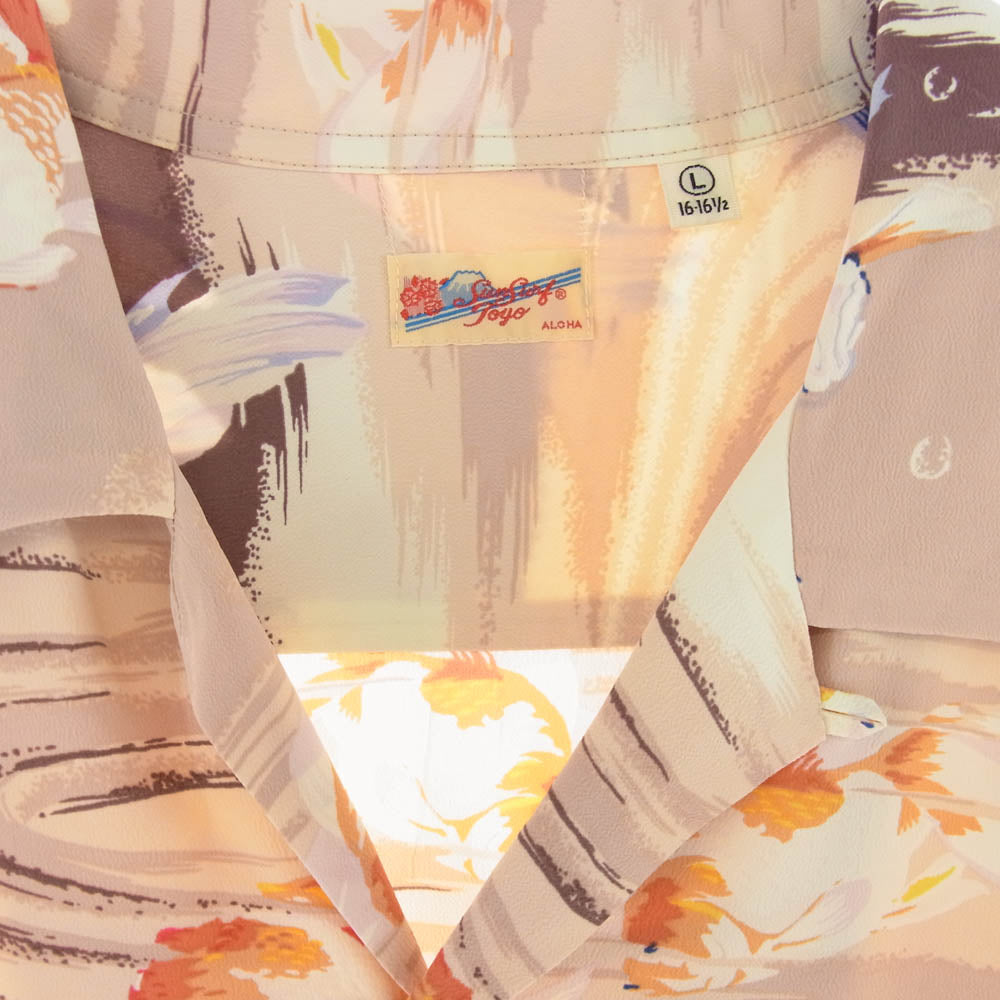 SUN SURF サンサーフ SS38027 GOLD FISH 金魚 アロハ ハワイアン