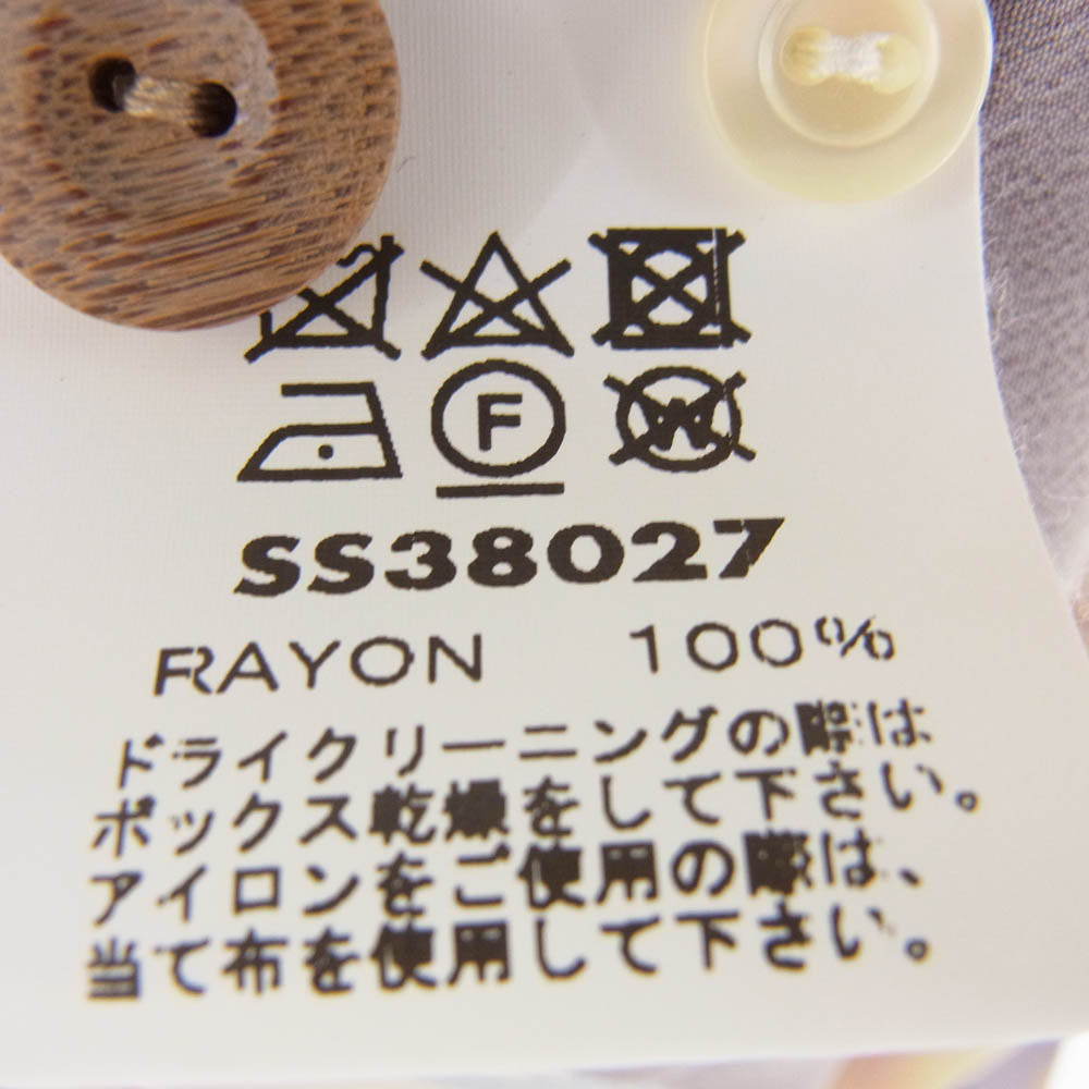 SUN SURF サンサーフ SS38027 GOLD FISH 金魚 アロハ ハワイアン シャツ ピンク系 マルチカラー系 L【美品】【中古】