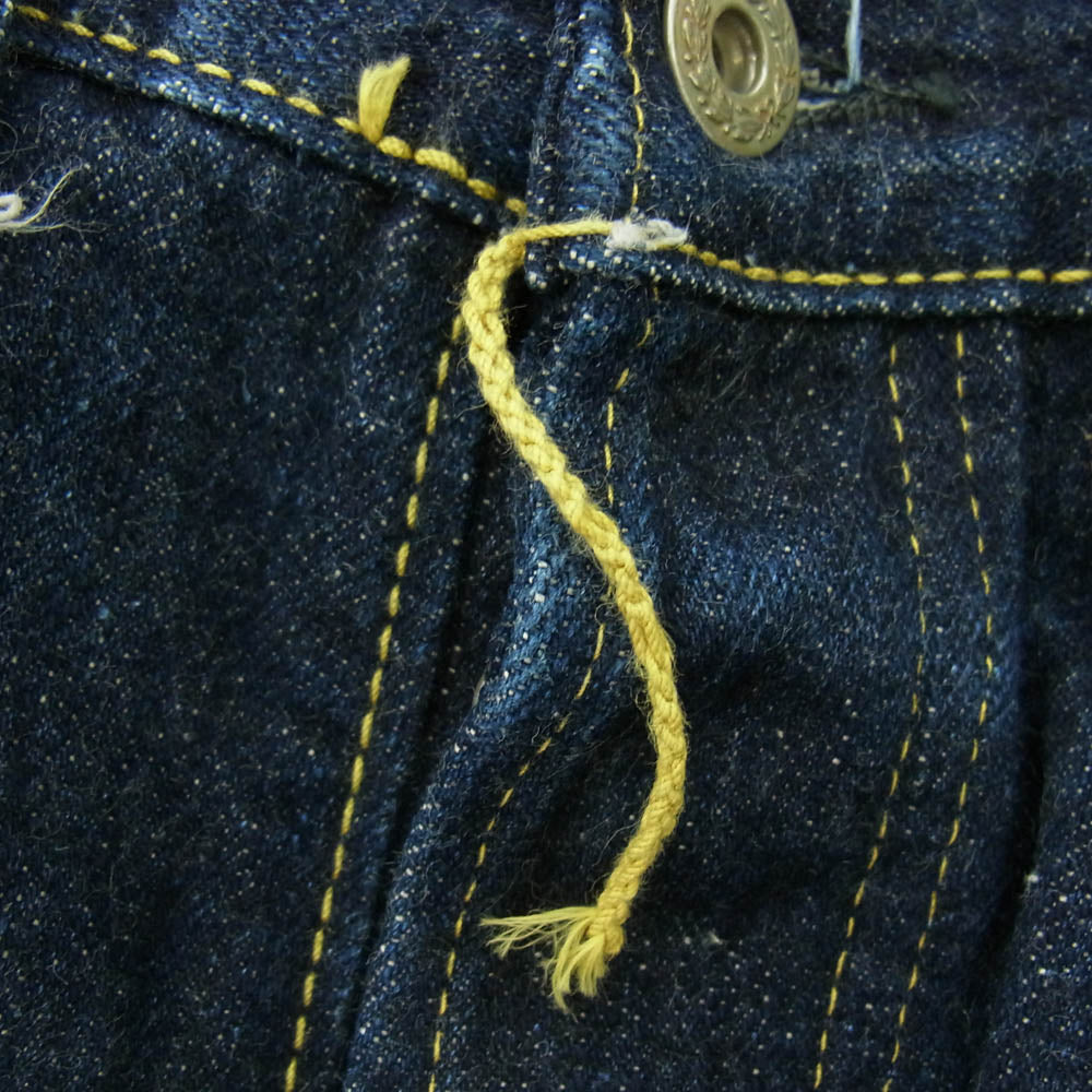 SUGAR CANE シュガーケーン S1943 MODEL BLUE DENIM WAIST OVERALLS デニムパンツ ジーンズ インディゴブルー系【中古】