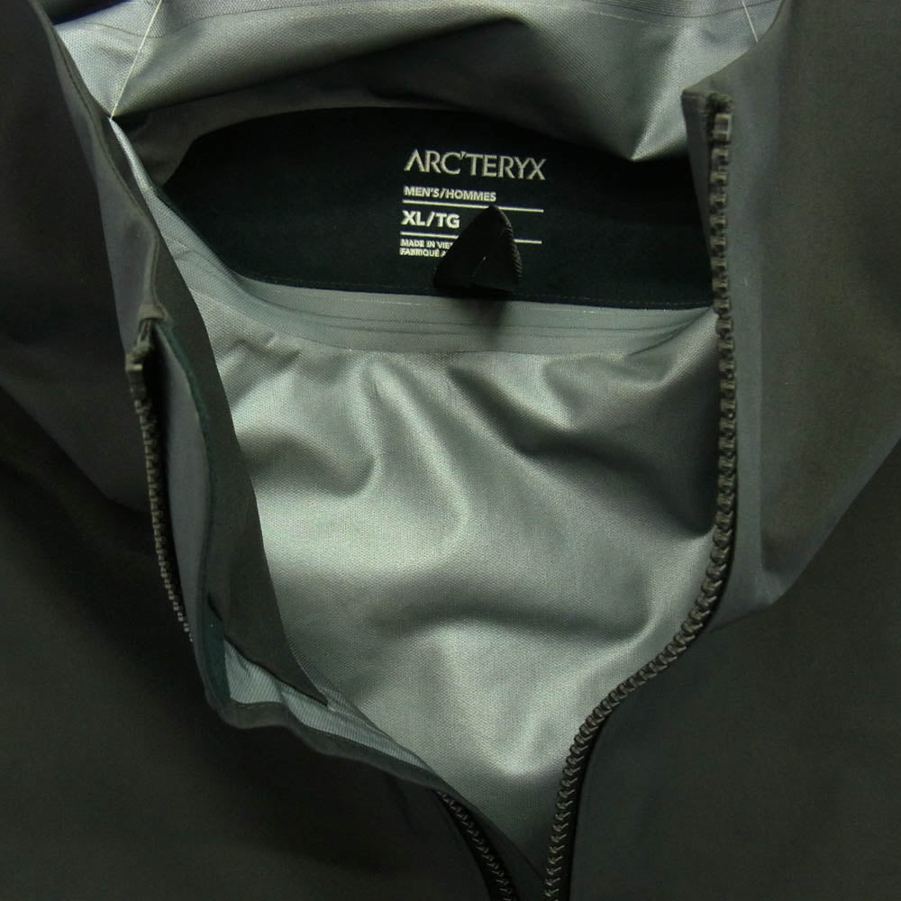 ARC'TERYX アークテリクス 24AW X000009816 GORE-TEX BETA JACKET ゴアテックス ベータジャケット マウンテンパーカー ブラック系 XL【極上美品】【中古】