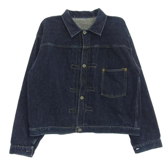 SUGAR CANE シュガーケーン #08 DENIM BLOUSE S1943 T-BACK 1st 大戦 デニムジャケット Gジャン インディゴブルー系 46【中古】