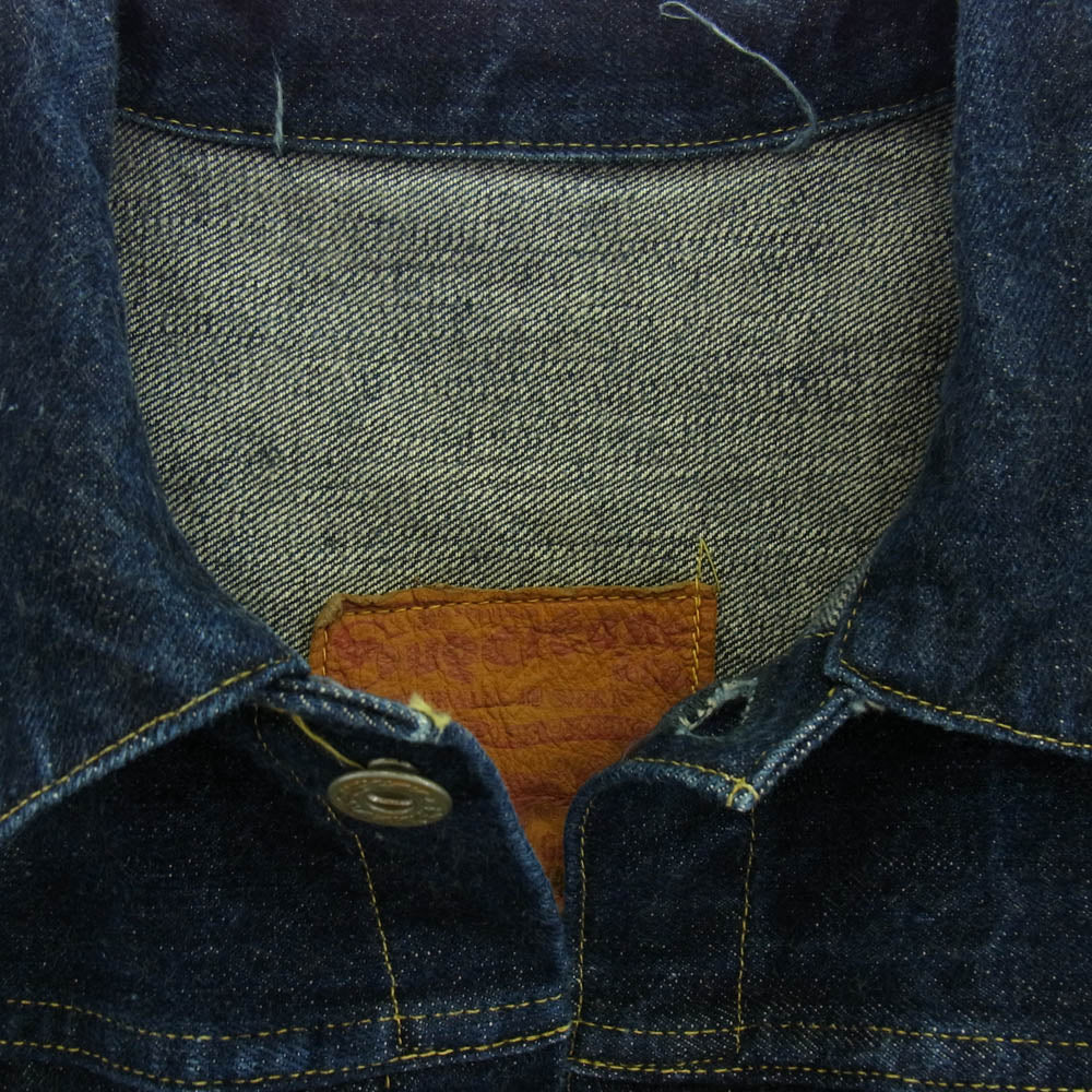 SUGAR CANE シュガーケーン #08 DENIM BLOUSE S1943 T-BACK 1st 大戦 デニムジャケット Gジャン インディゴブルー系 46【中古】