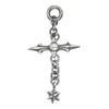 CHROME HEARTS クロムハーツ（原本無） ROLY CROSS ローリークロス チャーム シルバーネックレス トップ シルバー系【中古】